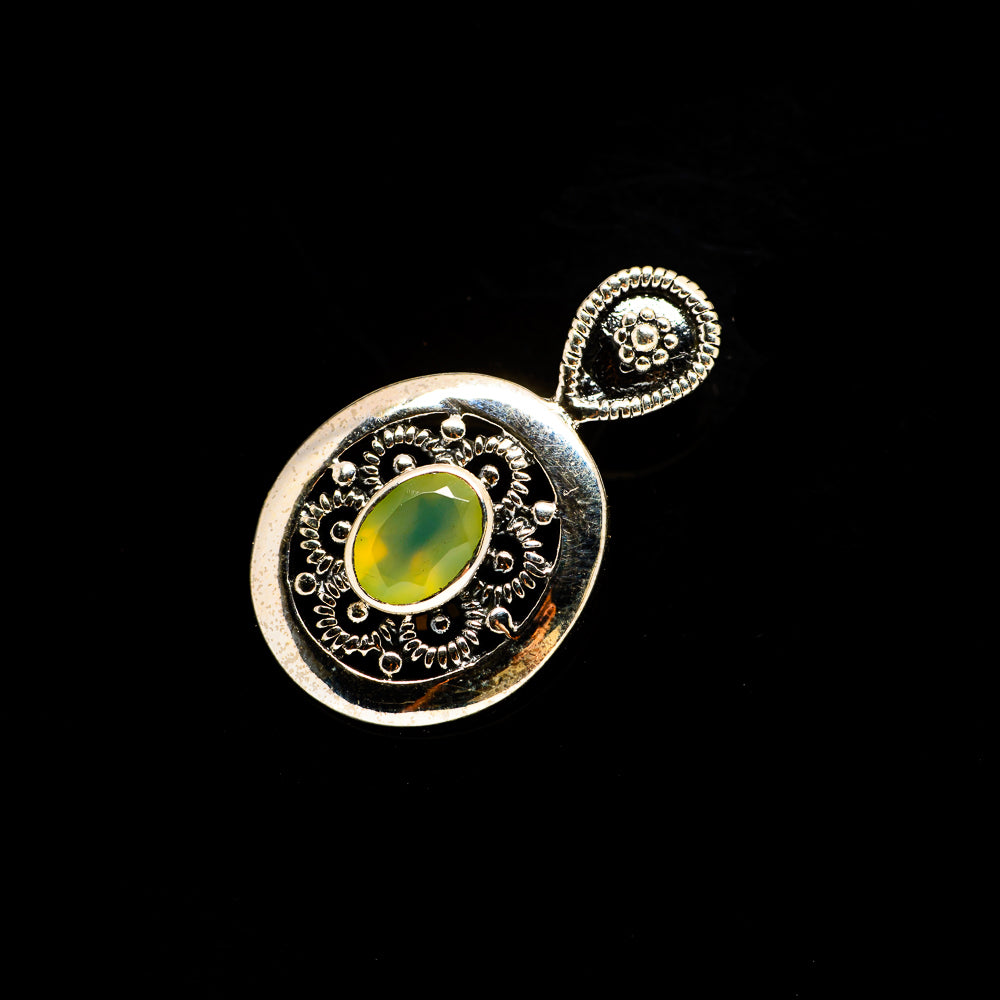Prehnite Pendants handcrafted by Anasilvercos - PD733743