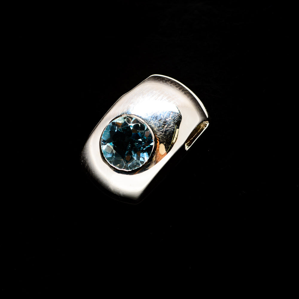 Blue Topaz Pendants handcrafted by Anasilvercos - PD733789