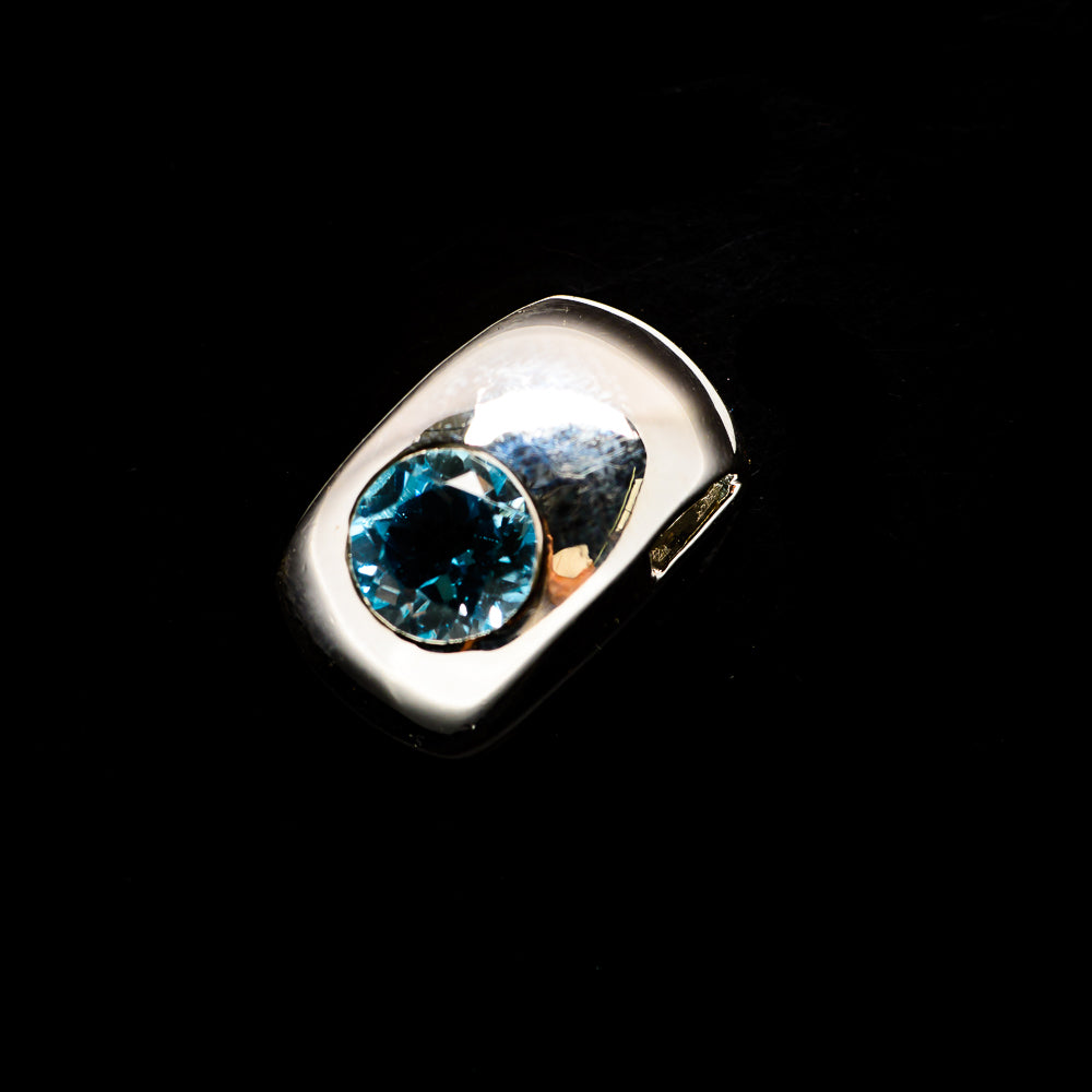 Blue Topaz Pendants handcrafted by Anasilvercos - PD733803