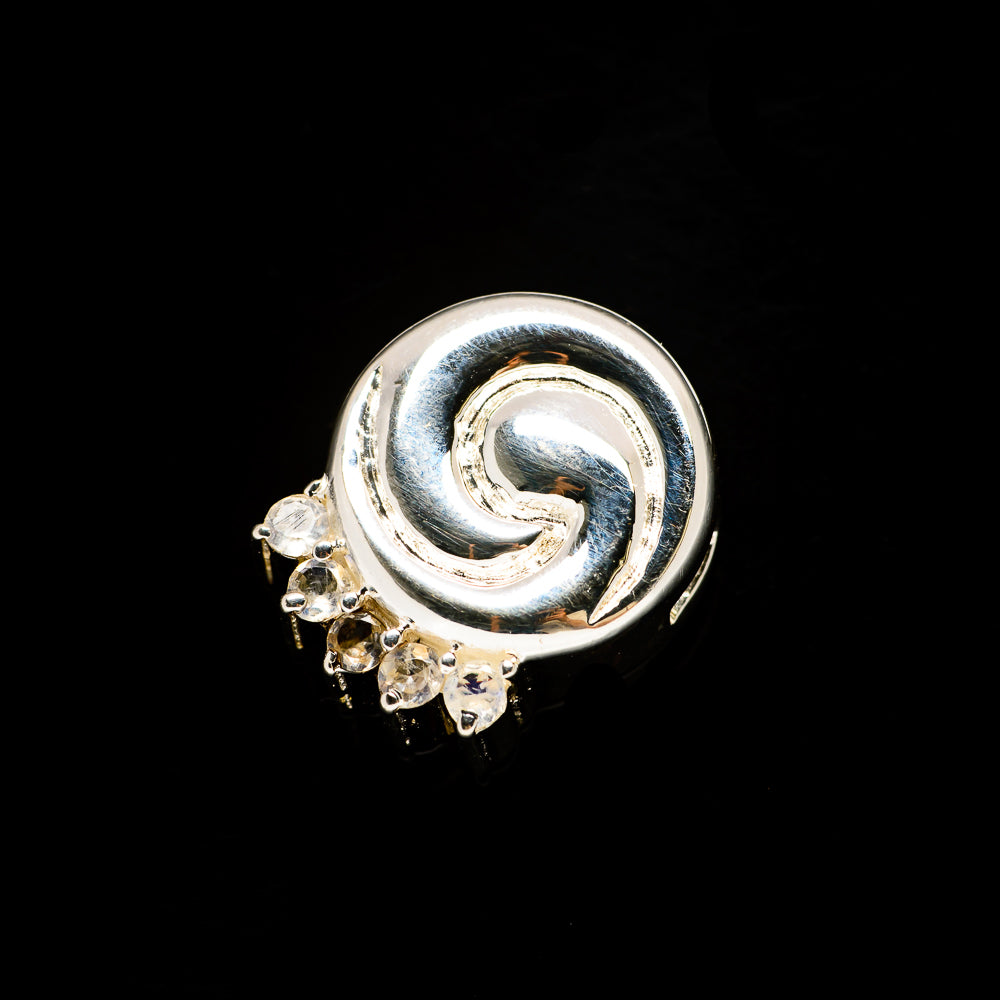 White Topaz Pendants handcrafted by Anasilvercos - PD734027