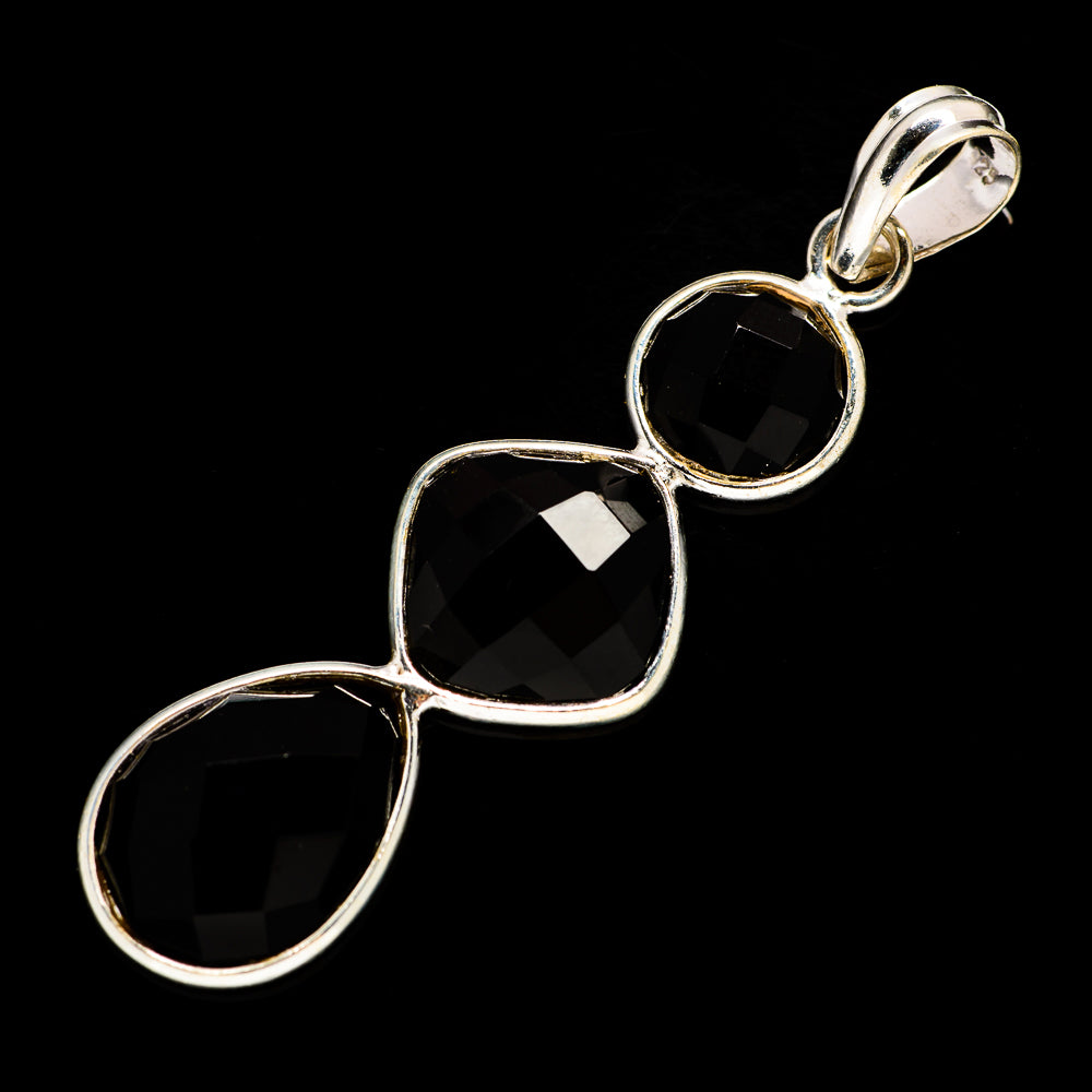 Black Onyx Pendants handcrafted by Anasilvercos - PD734066