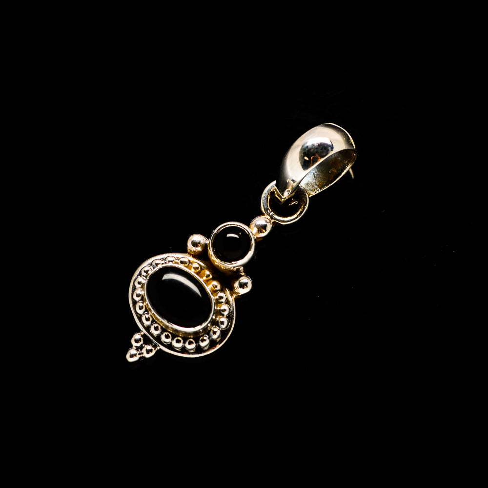 Black Onyx Pendants handcrafted by Anasilvercos - PD734103