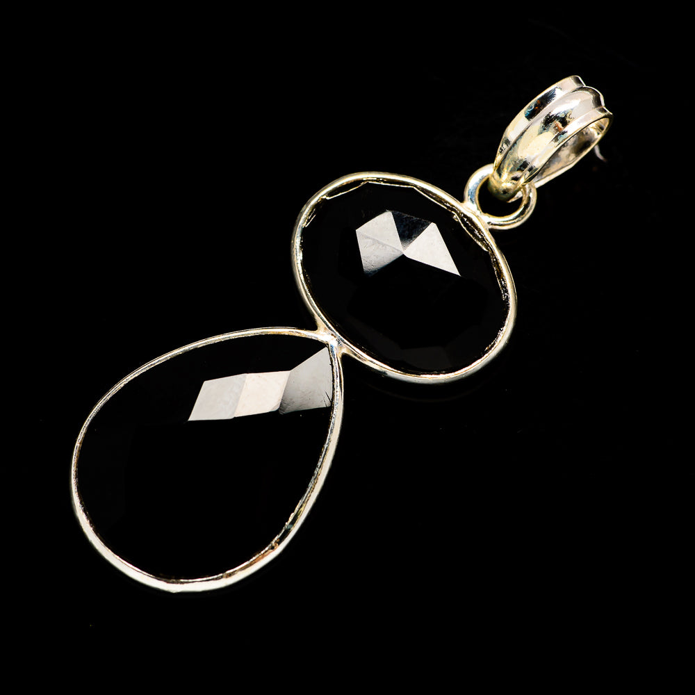 Black Onyx Pendants handcrafted by Anasilvercos - PD734116