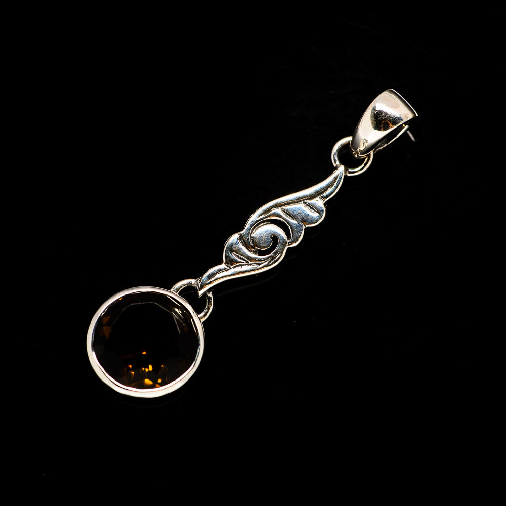 Smoky Quartz Pendants handcrafted by Anasilvercos - PD734117