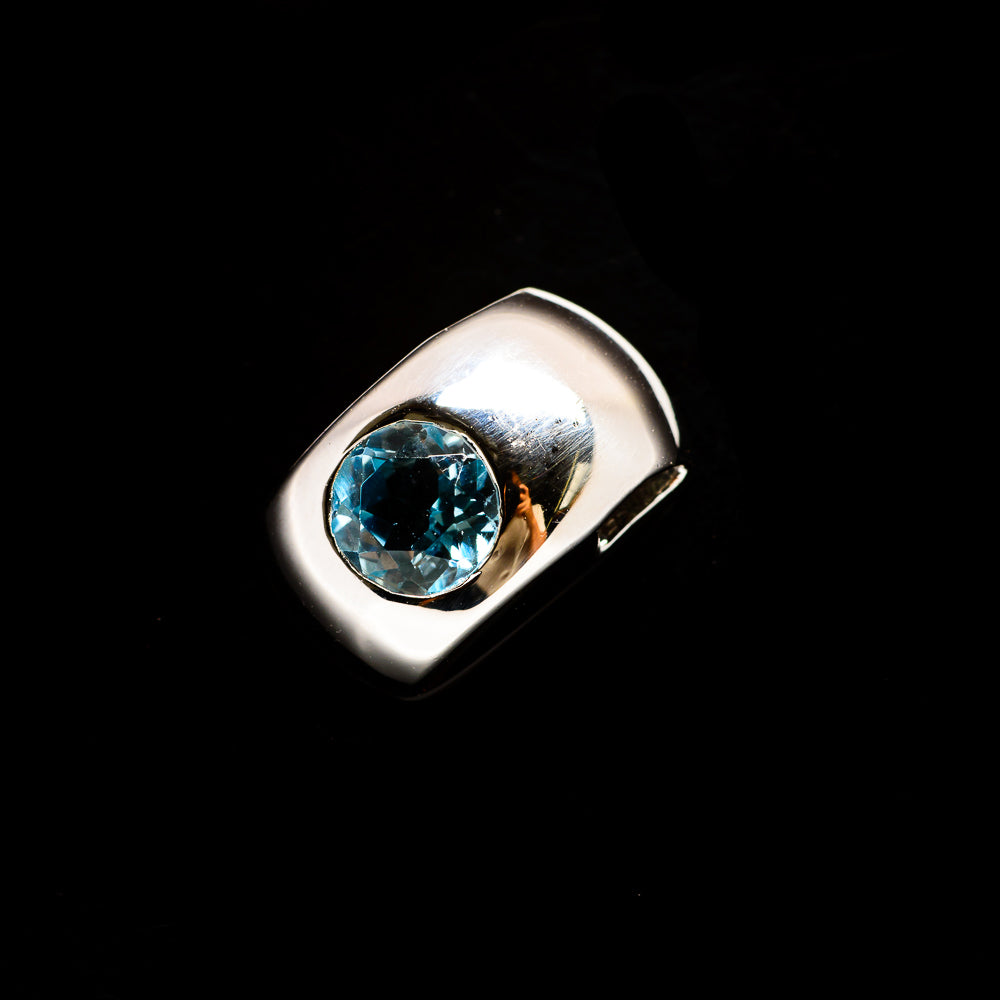 Blue Topaz Pendants handcrafted by Anasilvercos - PD734475