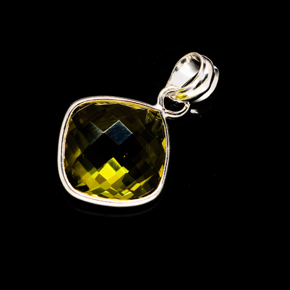 Lemon Quartz Pendants handcrafted by Anasilvercos - PD734477