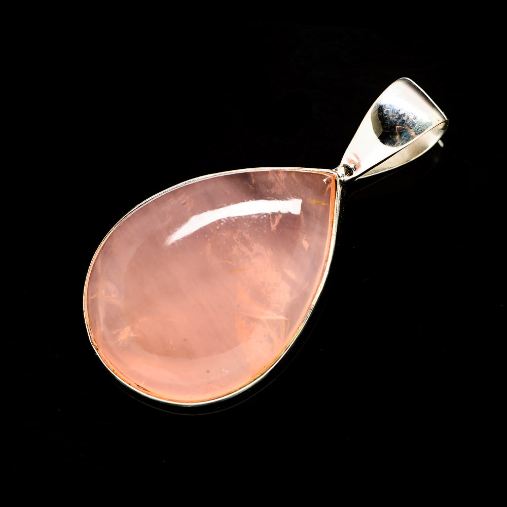 Rose Quartz Pendants handcrafted by Anasilvercos - PD734612