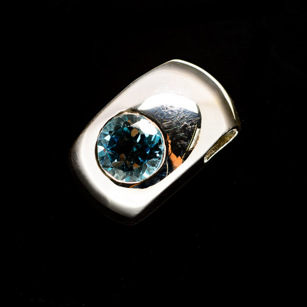 Blue Topaz Pendants handcrafted by Anasilvercos - PD734639
