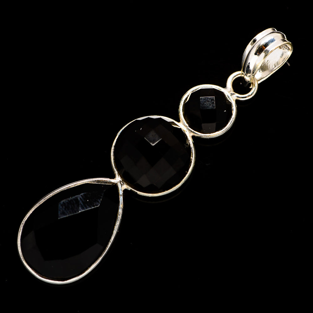 Black Onyx Pendants handcrafted by Anasilvercos - PD734656