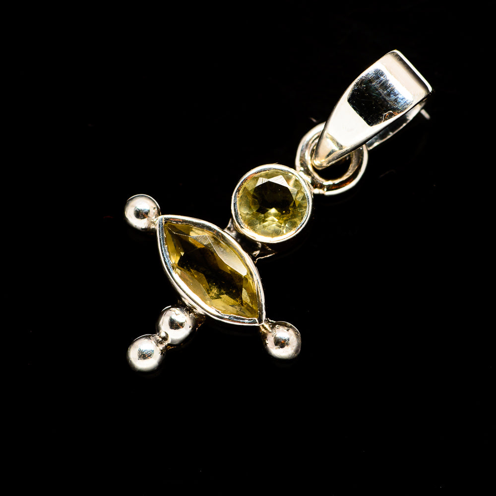 Citrine Pendants handcrafted by Anasilvercos - PD734696