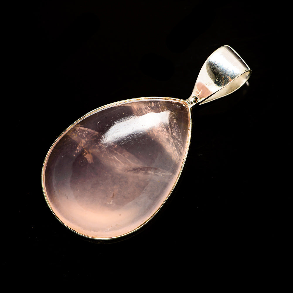 Rose Quartz Pendants handcrafted by Anasilvercos - PD734767