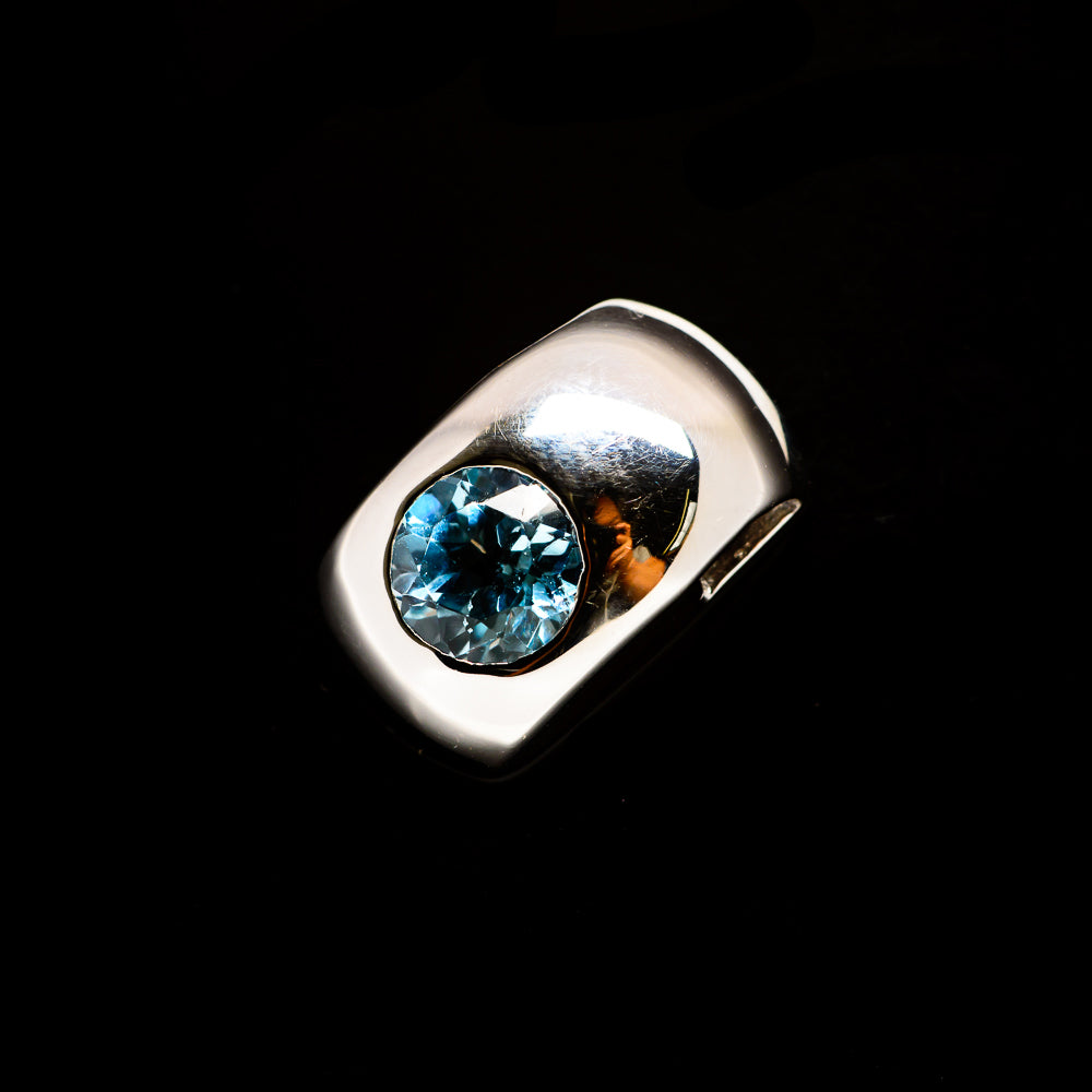 Blue Topaz Pendants handcrafted by Anasilvercos - PD734809