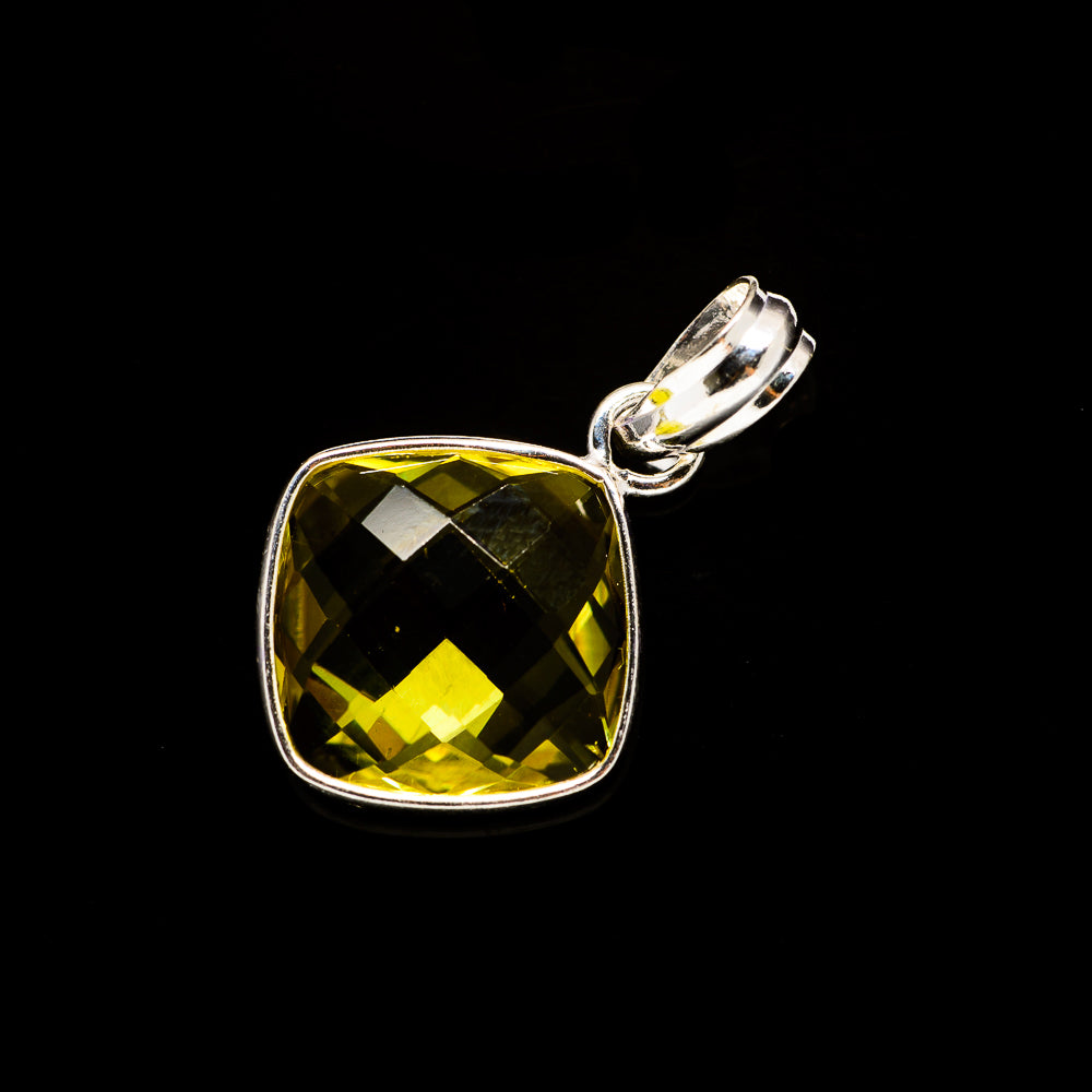 Lemon Quartz Pendants handcrafted by Anasilvercos - PD734826
