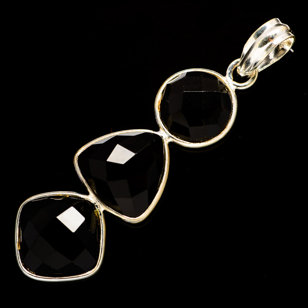 Black Onyx Pendants handcrafted by Anasilvercos - PD734831