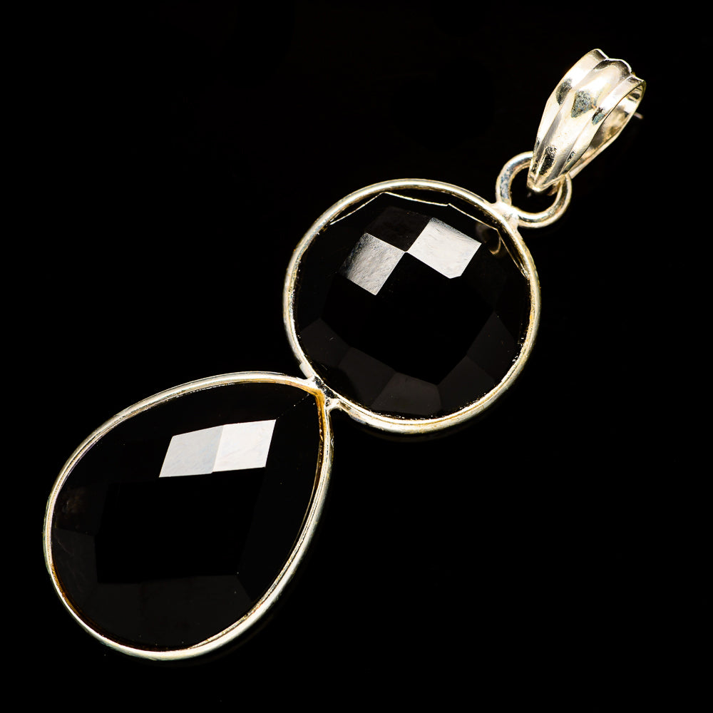 Black Onyx Pendants handcrafted by Anasilvercos - PD734869