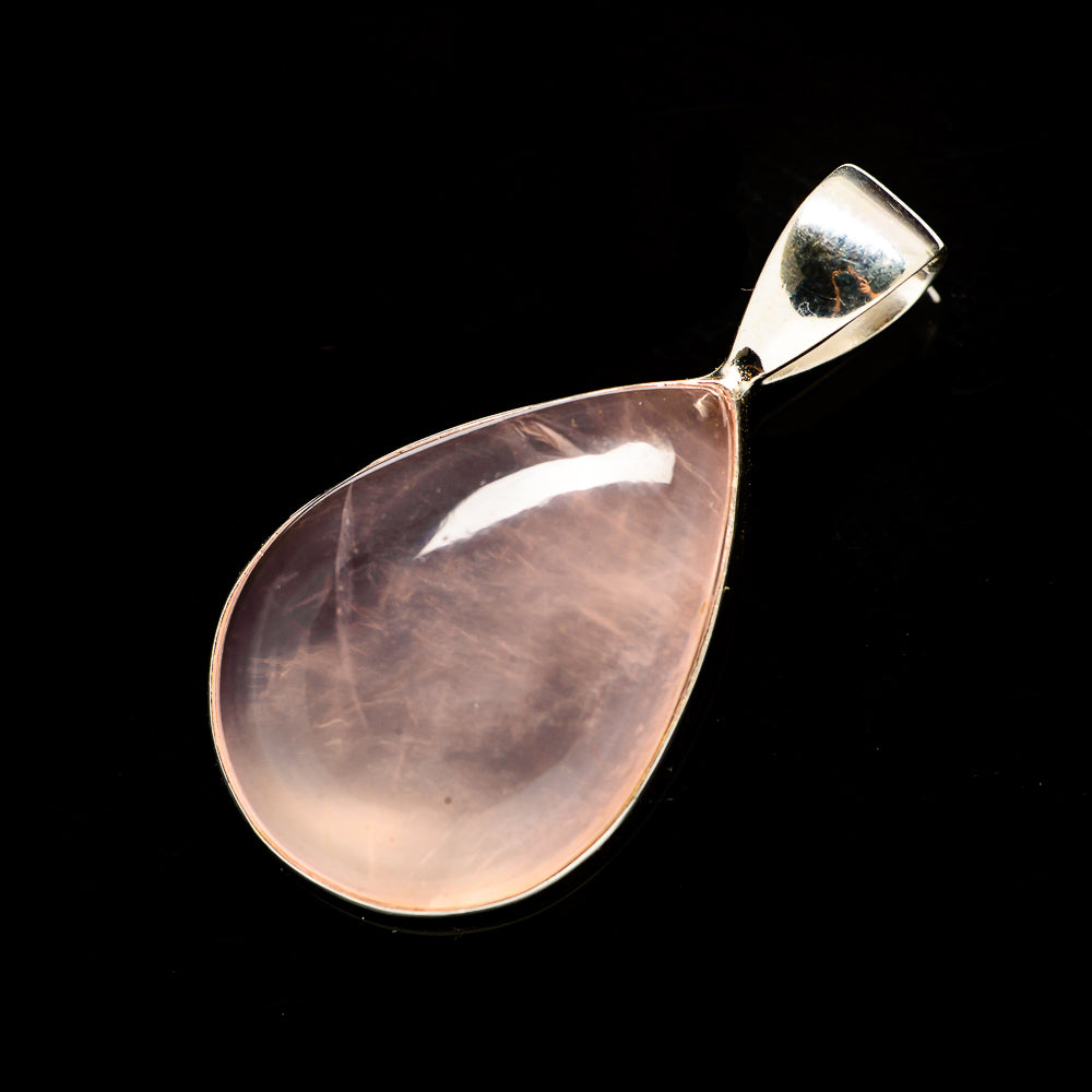 Rose Quartz Pendants handcrafted by Anasilvercos - PD735059