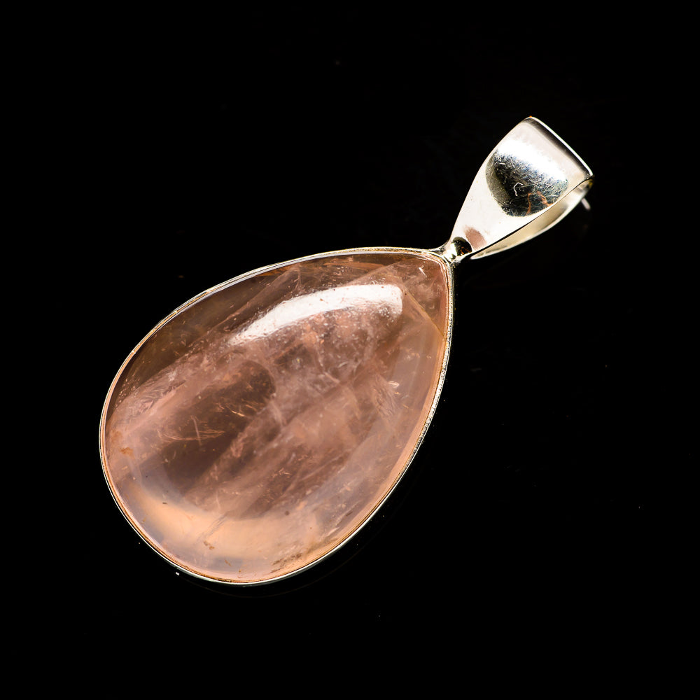 Rose Quartz Pendants handcrafted by Anasilvercos - PD735063