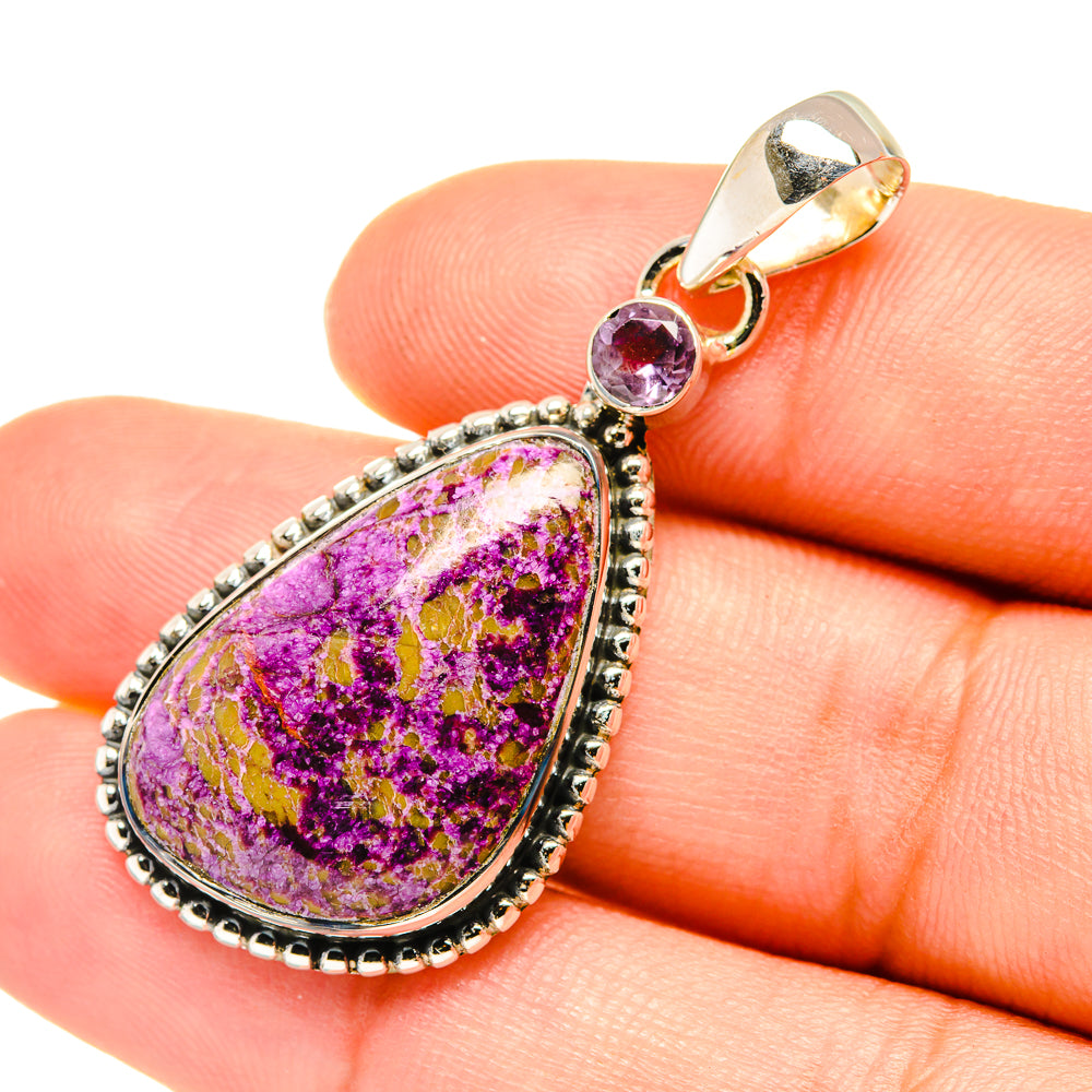 Stichtite Pendants handcrafted by Anasilvercos - PD7351