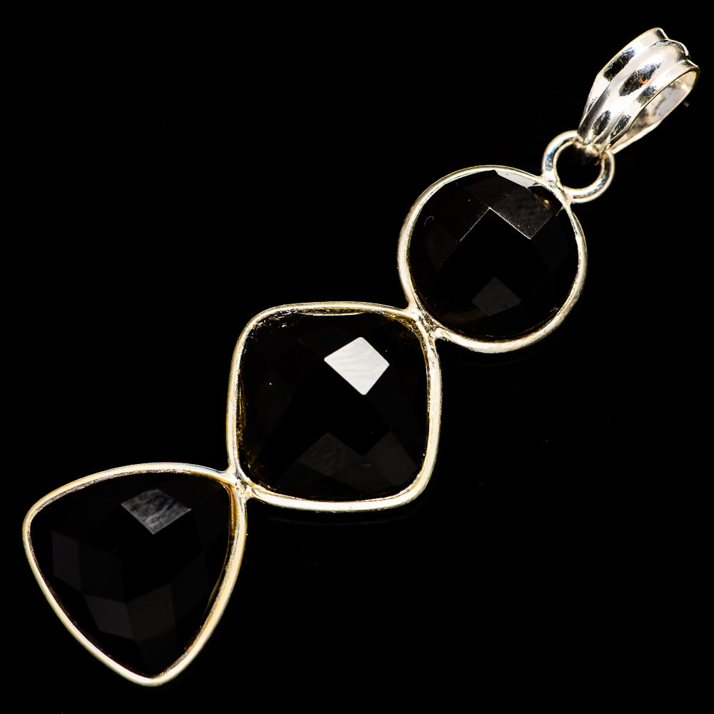 Black Onyx Pendants handcrafted by Anasilvercos - PD735122