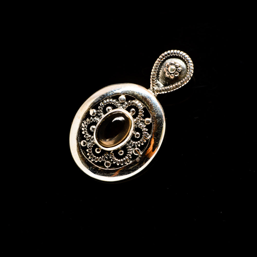 Smoky Quartz Pendants handcrafted by Anasilvercos - PD735162