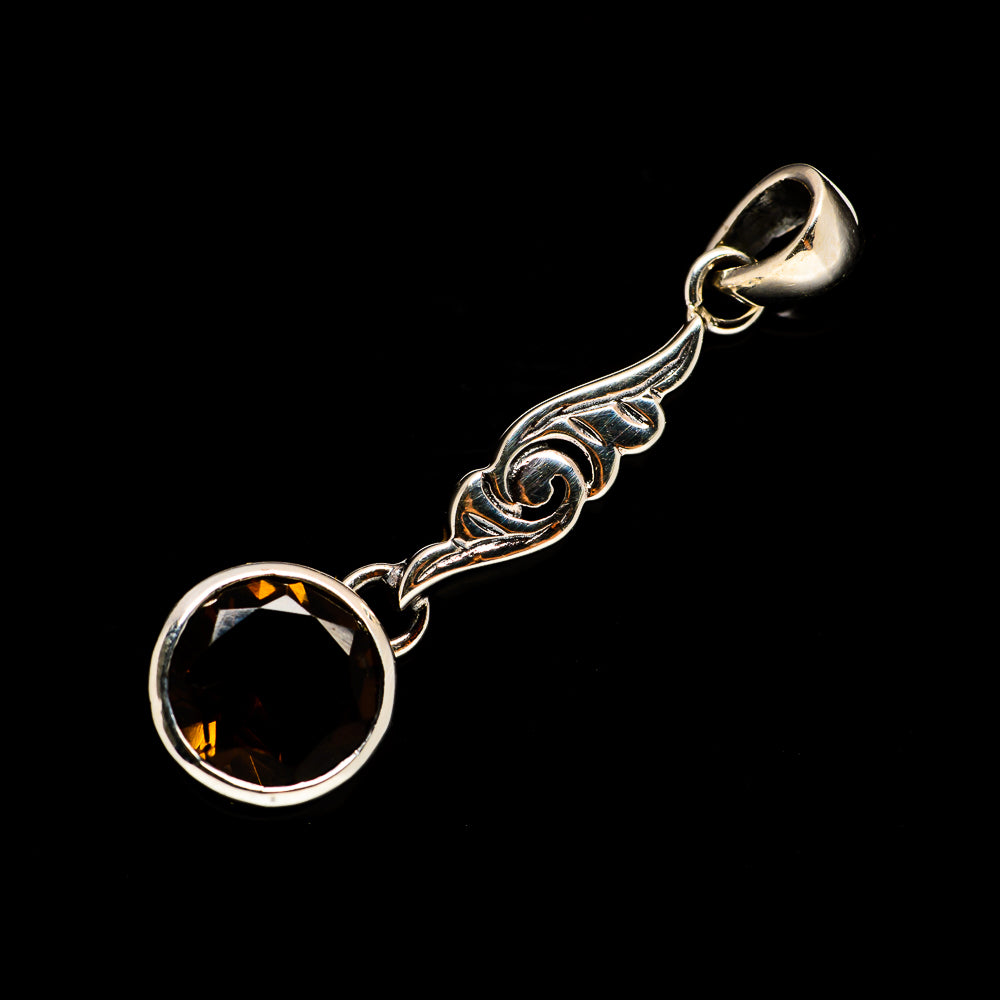 Smoky Quartz Pendants handcrafted by Anasilvercos - PD735167