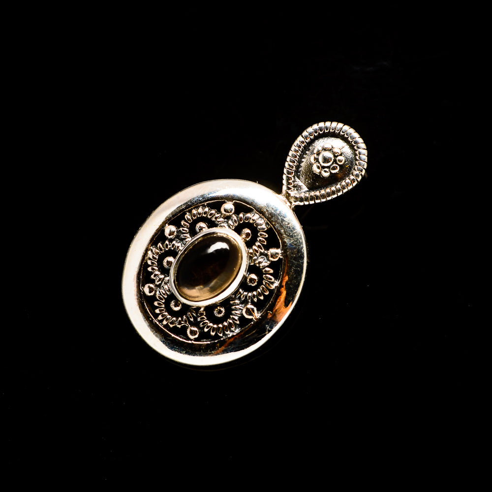 Smoky Quartz Pendants handcrafted by Anasilvercos - PD735175