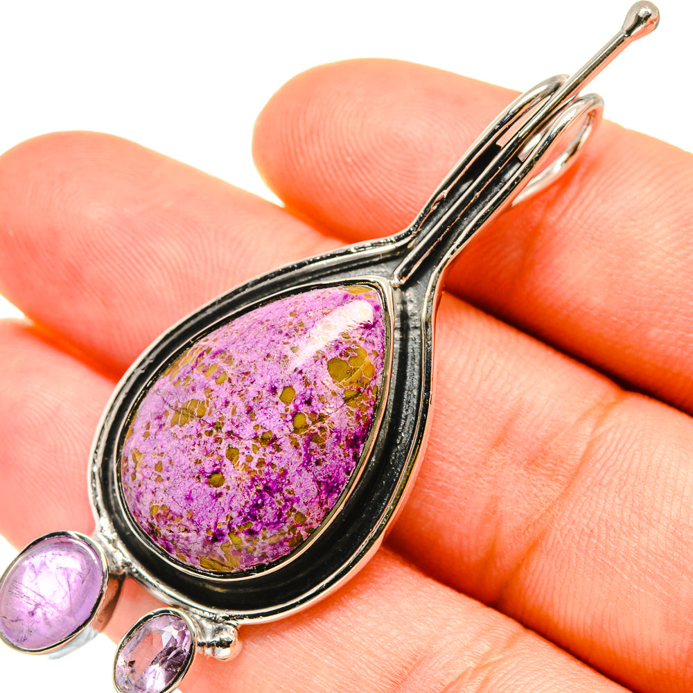 Stichtite Pendants handcrafted by Anasilvercos - PD7352