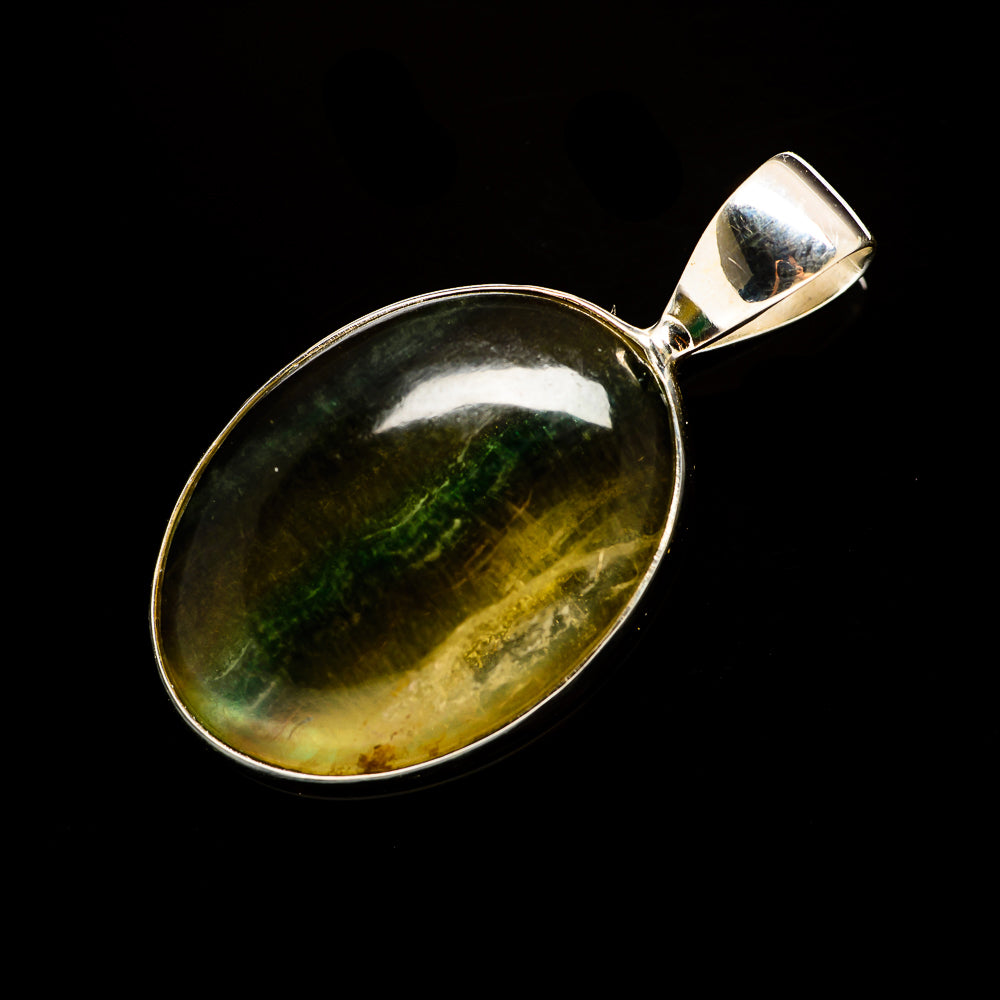 Green Fluorite Pendants handcrafted by Anasilvercos - PD735258