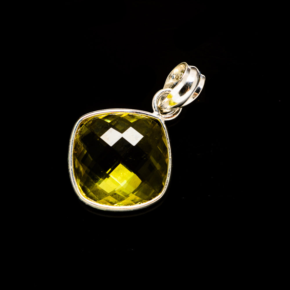 Lemon Quartz Pendants handcrafted by Anasilvercos - PD735268