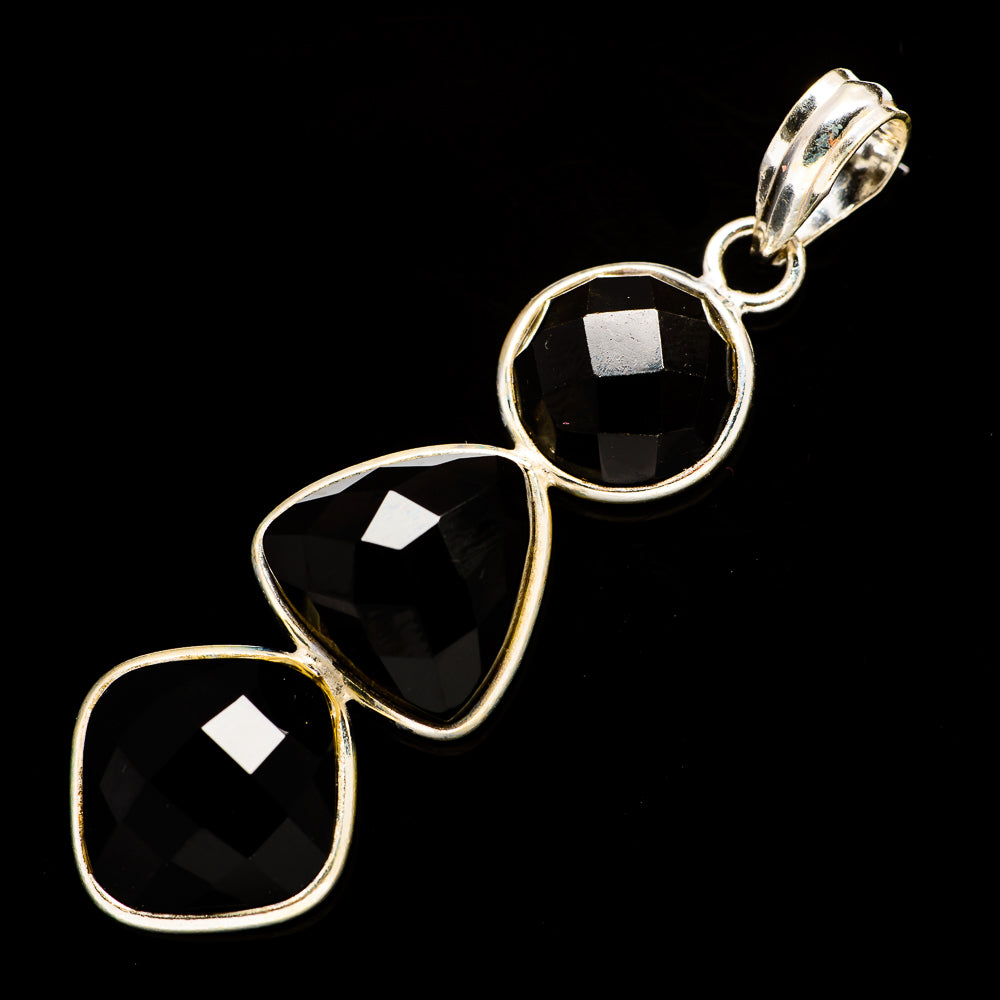 Black Onyx Pendants handcrafted by Anasilvercos - PD735385