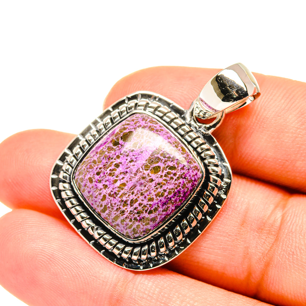 Stichtite Pendants handcrafted by Anasilvercos - PD7354