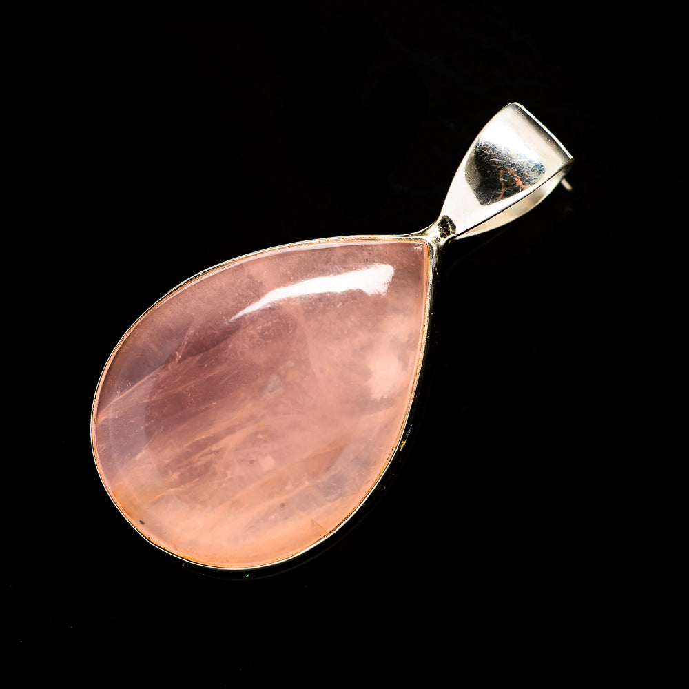 Rose Quartz Pendants handcrafted by Anasilvercos - PD735403
