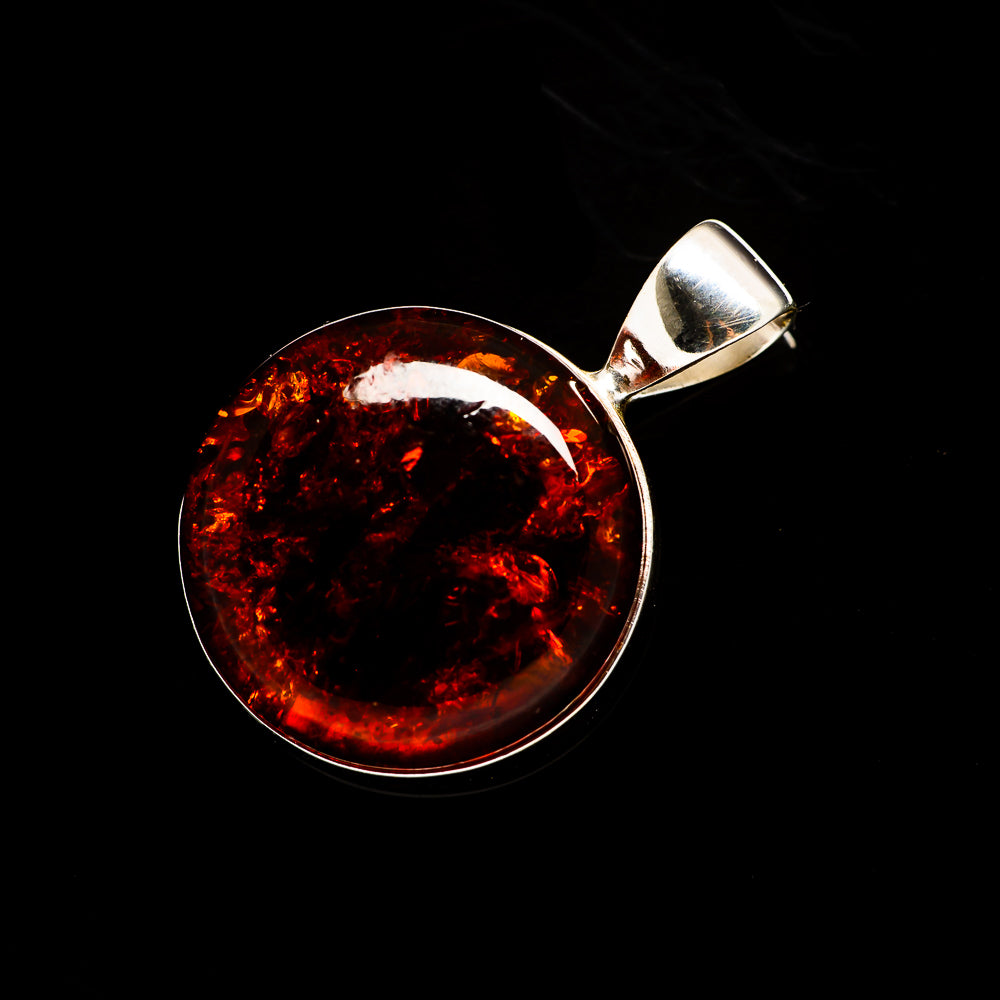 Baltic Amber Pendants handcrafted by Anasilvercos - PD735501