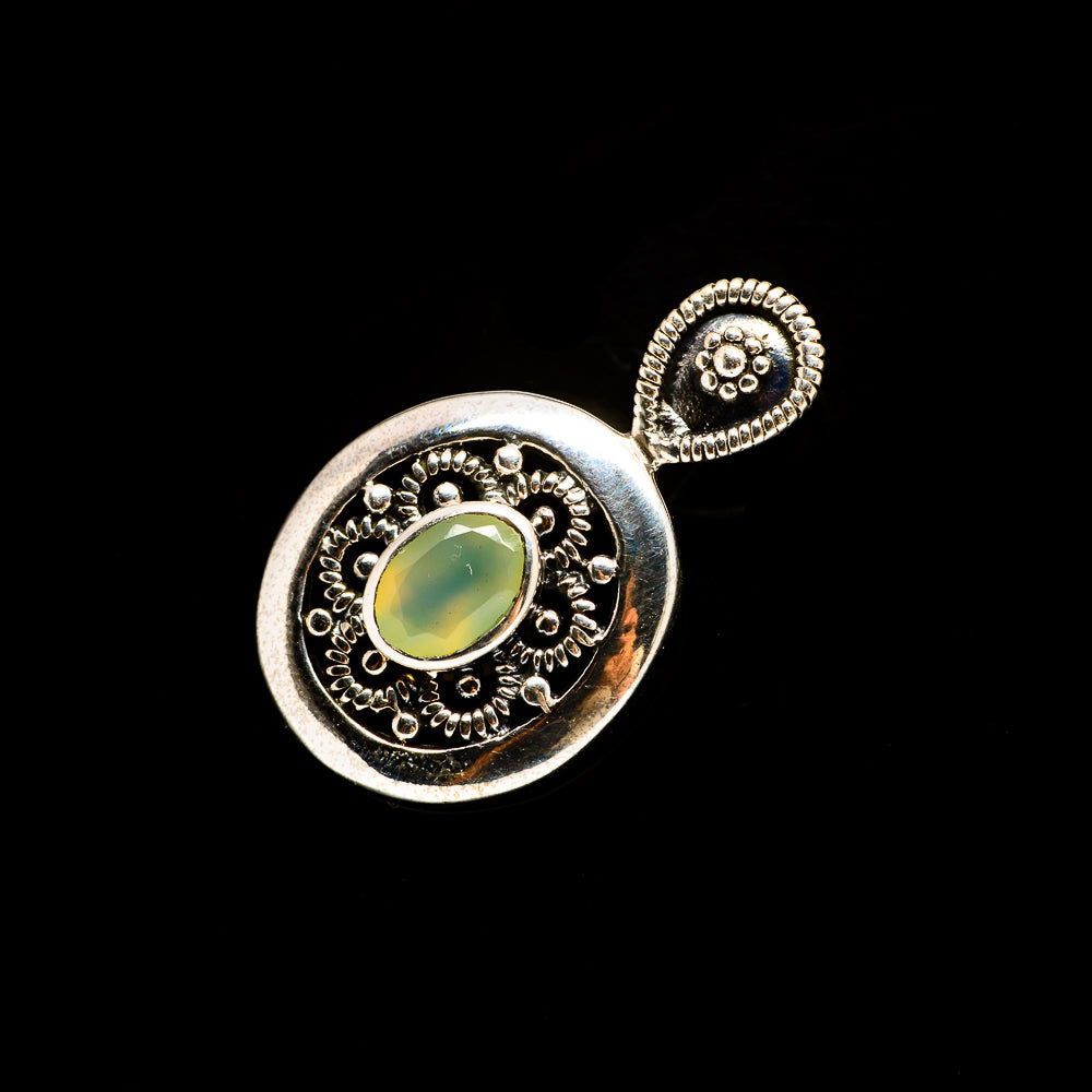 Prehnite Pendants handcrafted by Anasilvercos - PD735507