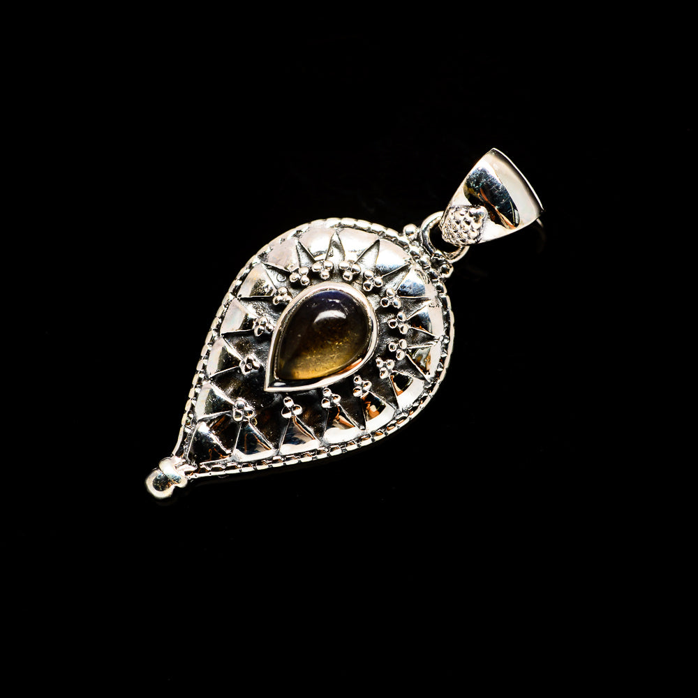Smoky Quartz Pendants handcrafted by Anasilvercos - PD735508