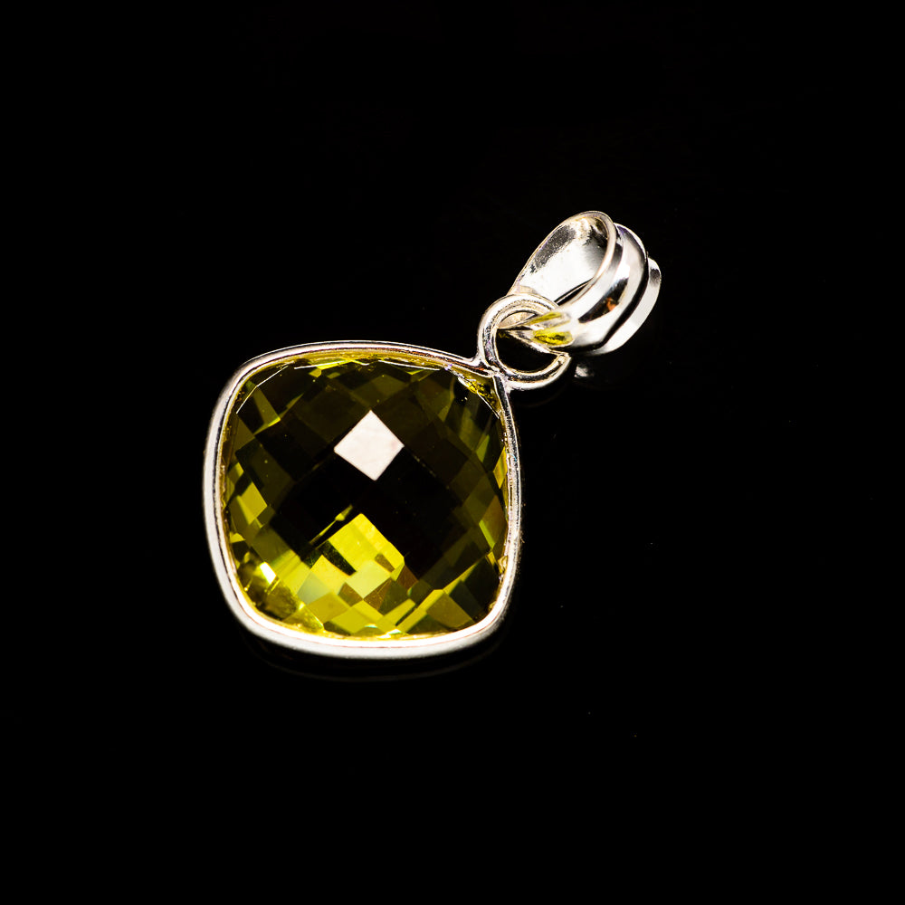 Lemon Quartz Pendants handcrafted by Anasilvercos - PD735705