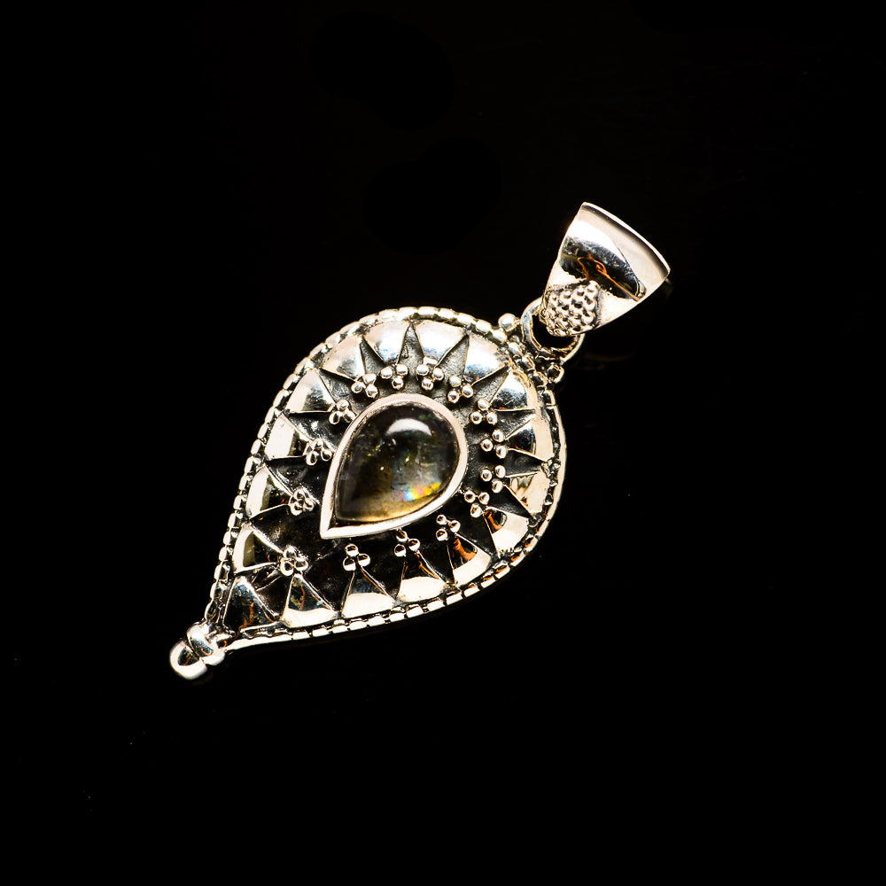 Rainbow Moonstone Pendants handcrafted by Anasilvercos - PD735771