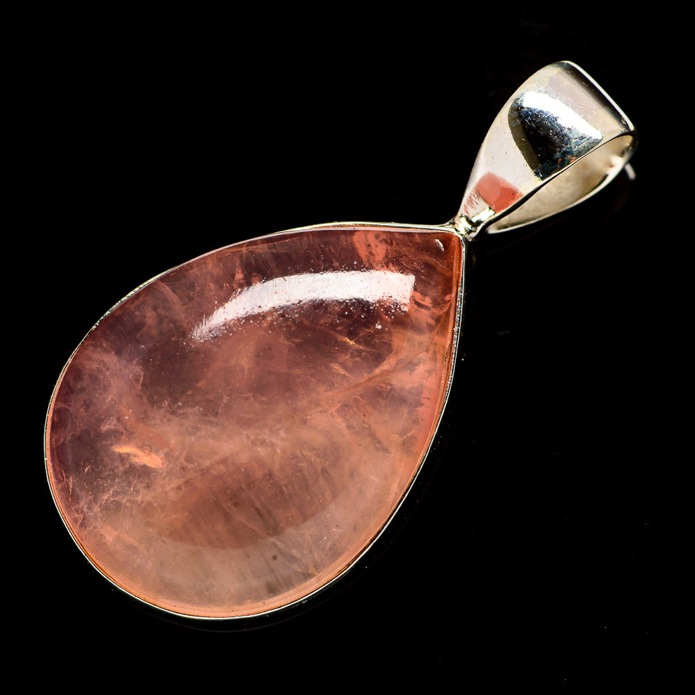 Rose Quartz Pendants handcrafted by Anasilvercos - PD735789