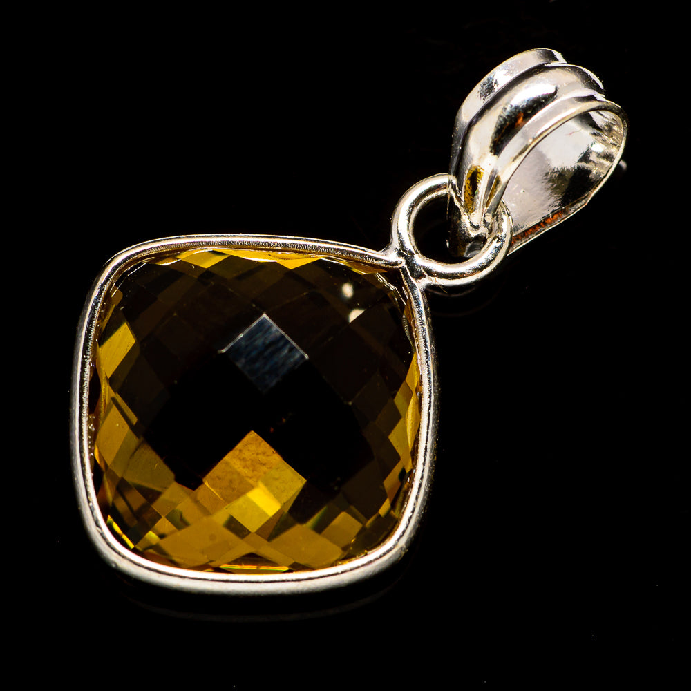 Lemon Quartz Pendants handcrafted by Anasilvercos - PD735884