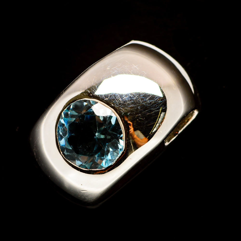 Blue Topaz Pendants handcrafted by Anasilvercos - PD735886