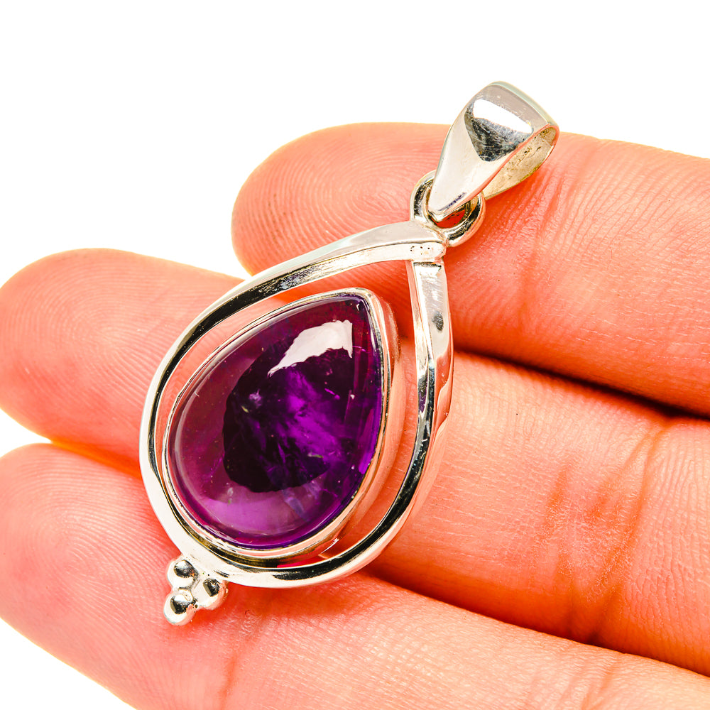 Amethyst Pendants handcrafted by Anasilvercos - PD7359