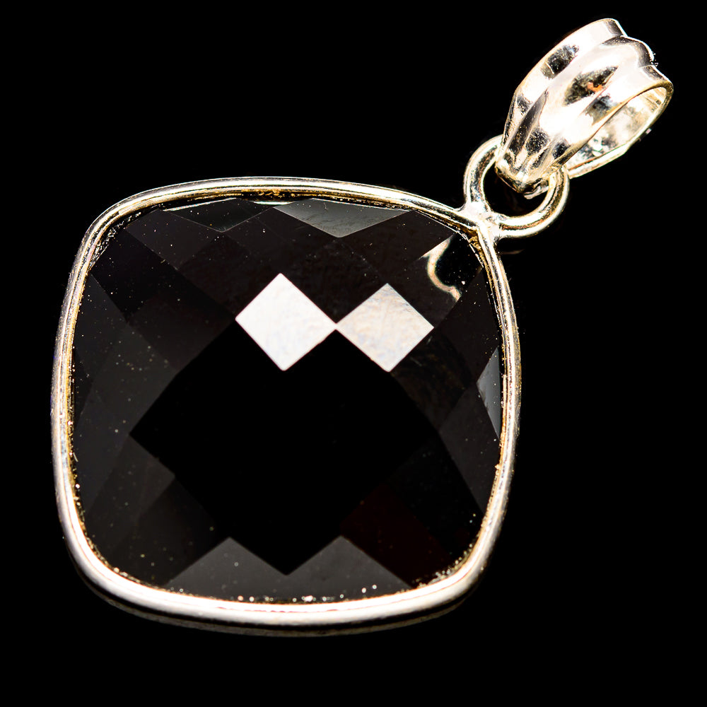 Black Onyx Pendants handcrafted by Anasilvercos - PD736010
