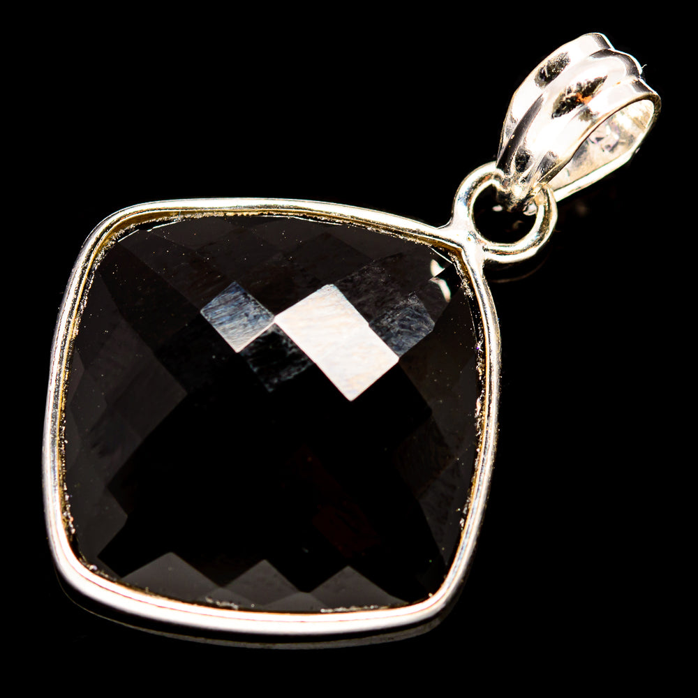 Black Onyx Pendants handcrafted by Anasilvercos - PD736011