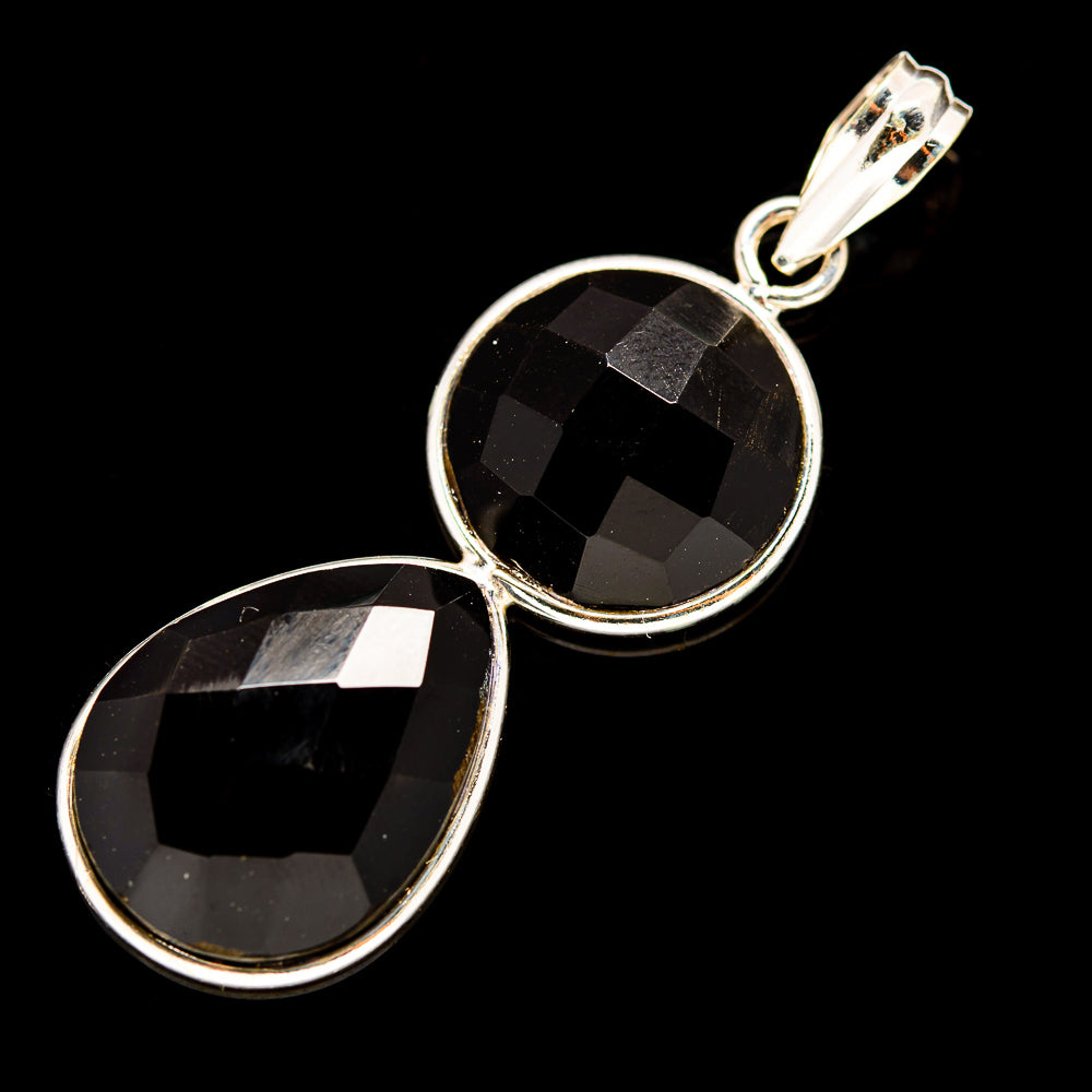 Black Onyx Pendants handcrafted by Anasilvercos - PD736018