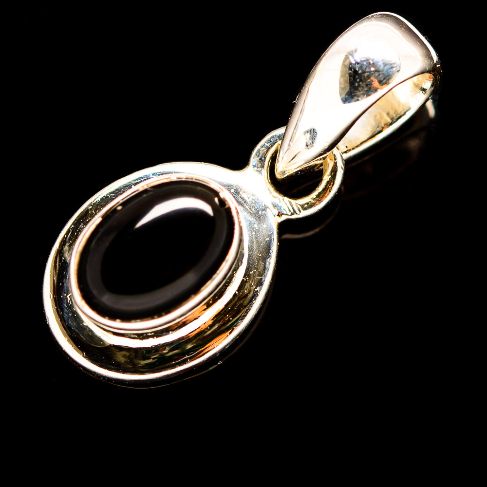 Black Onyx Pendants handcrafted by Anasilvercos - PD736041