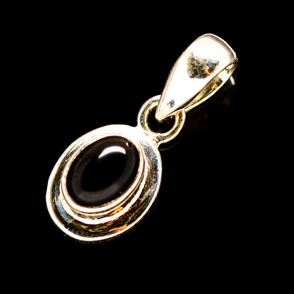 Black Onyx Pendants handcrafted by Anasilvercos - PD736043