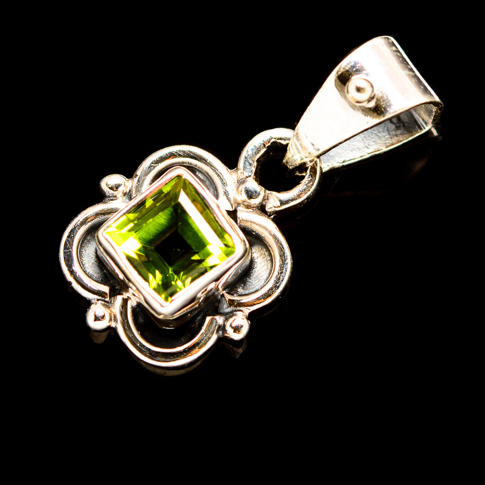 Peridot Pendants handcrafted by Anasilvercos - PD736045