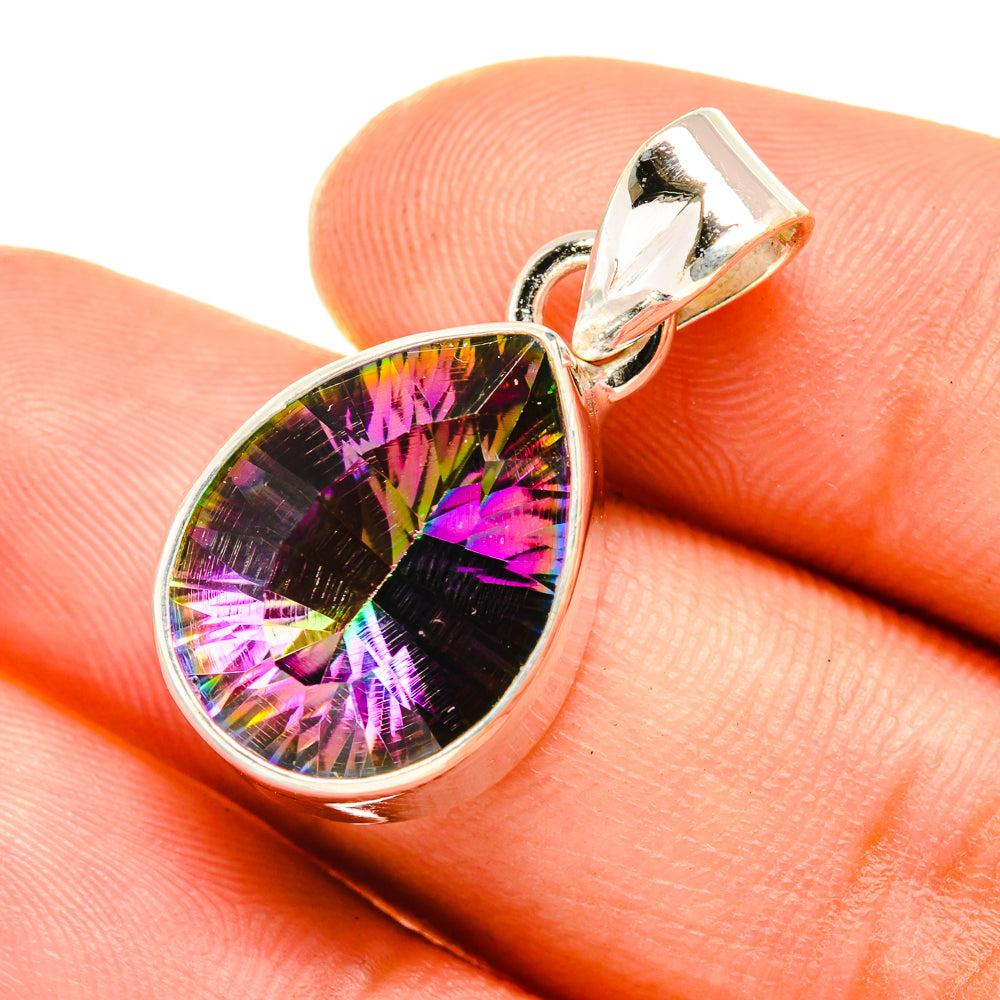 Mystic Topaz Pendants handcrafted by Anasilvercos - PD7361