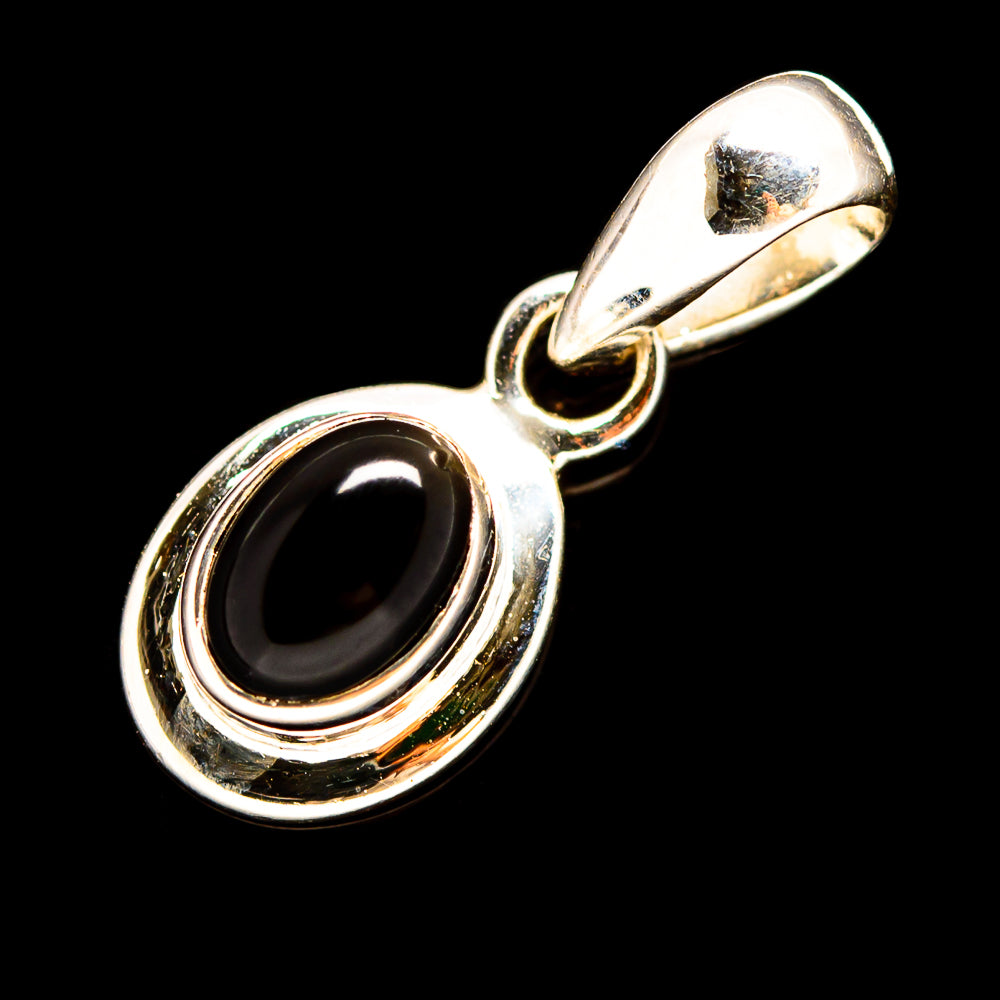 Black Onyx Pendants handcrafted by Anasilvercos - PD736135