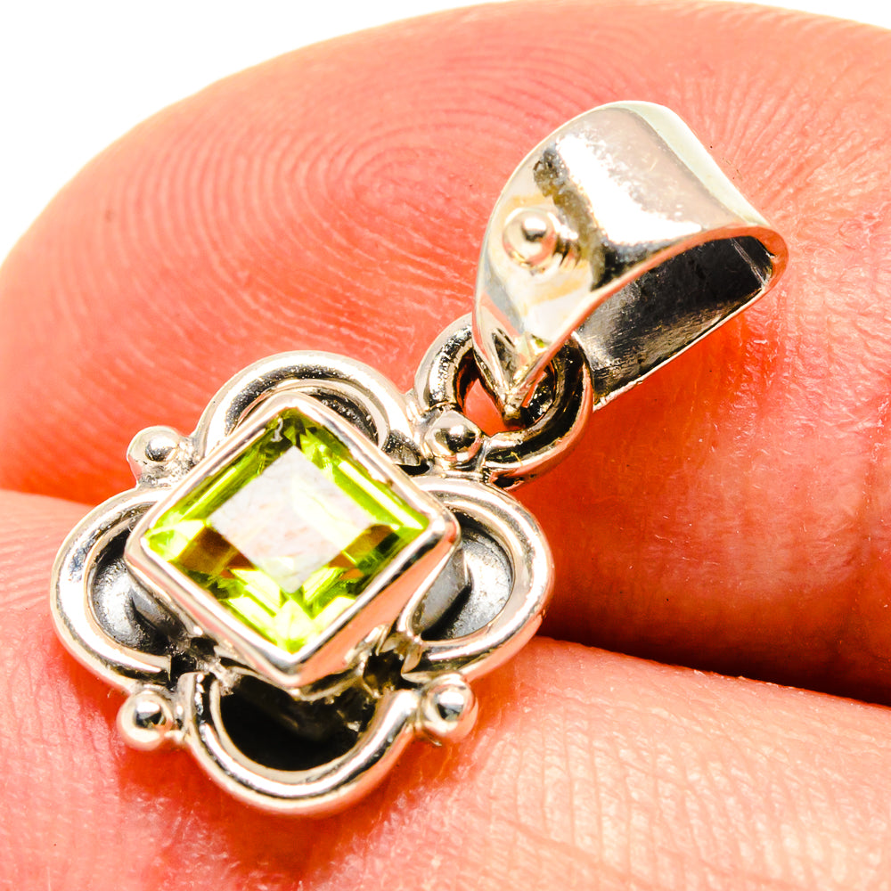 Peridot Pendants handcrafted by Anasilvercos - PD736740